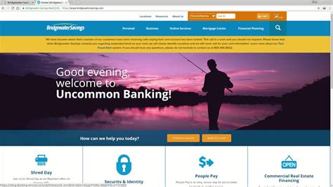 bridgewater savings bank online